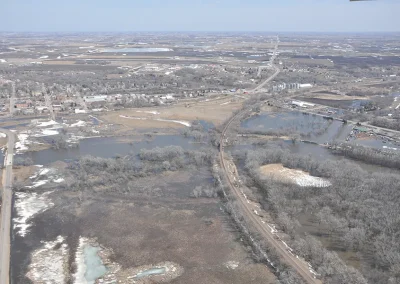 Ortonville Area Between Big Stone Lake and the Dam